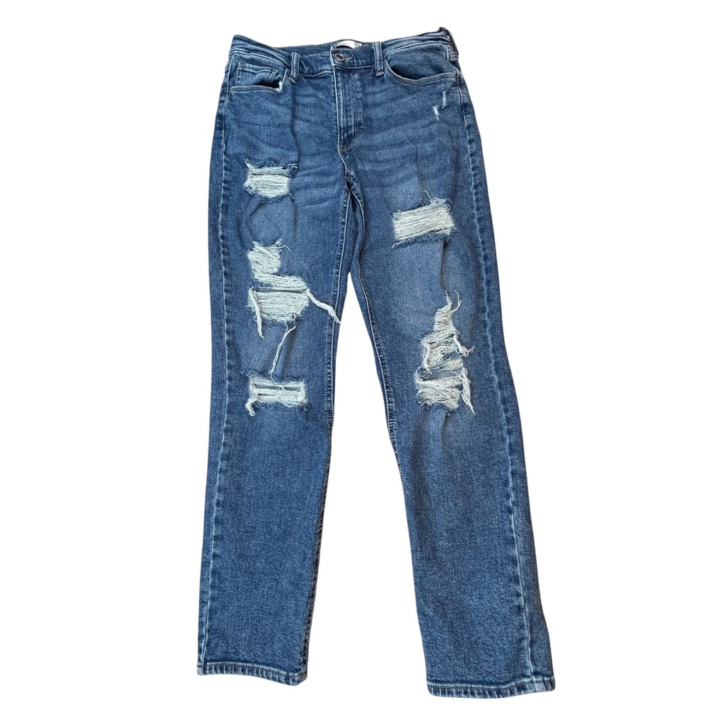 SO Goods for Life Low Rise Boyfriend Distressed Jeans 11/30W  30x28